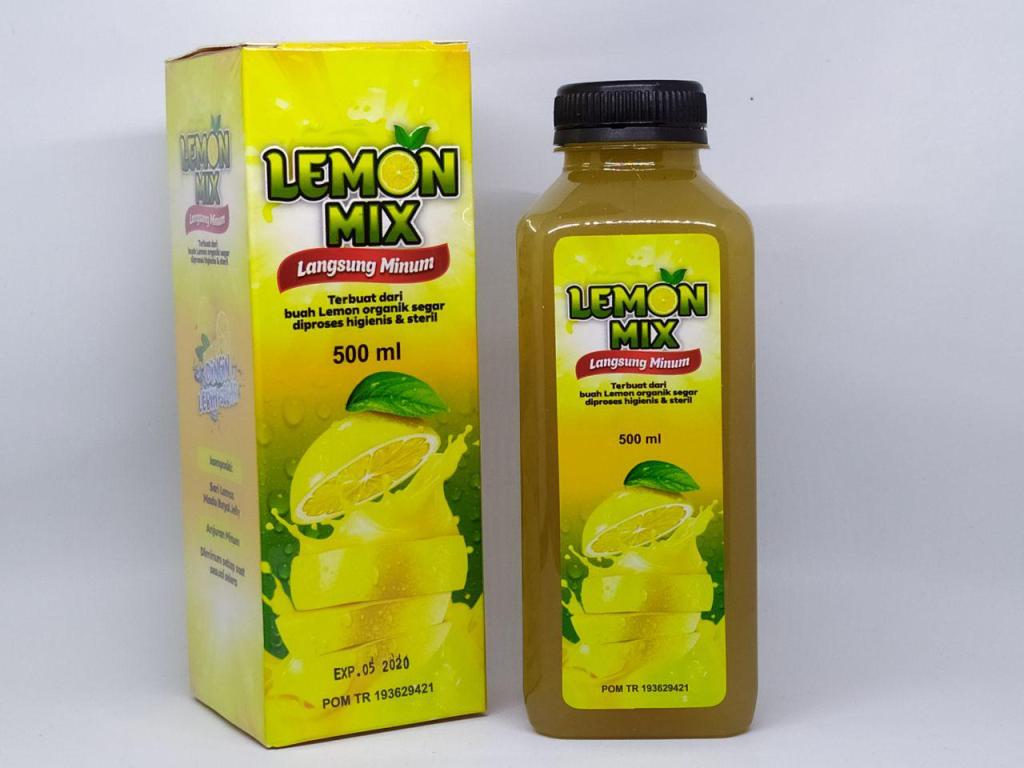 Lemon MIX - Sari Lemon Organik dan Madu Royal Jelly