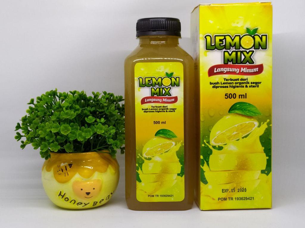 Lemon MIX - Sari Lemon Organik dan Madu Royal Jelly