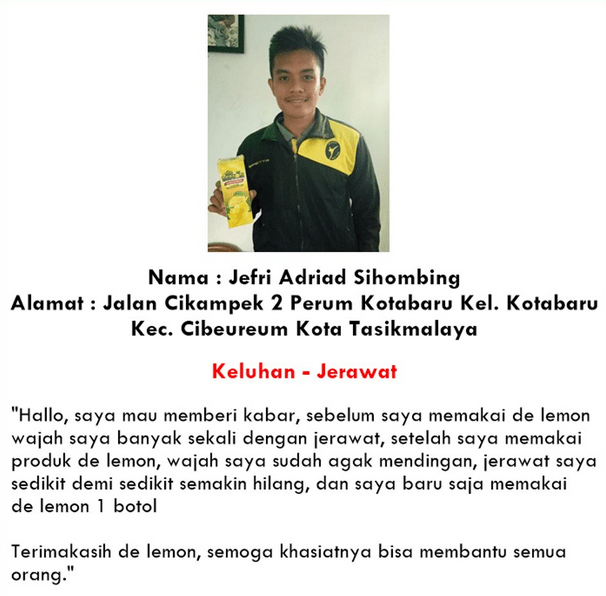 Lemon MIX - Sari Lemon Organik dan Madu Royal Jelly