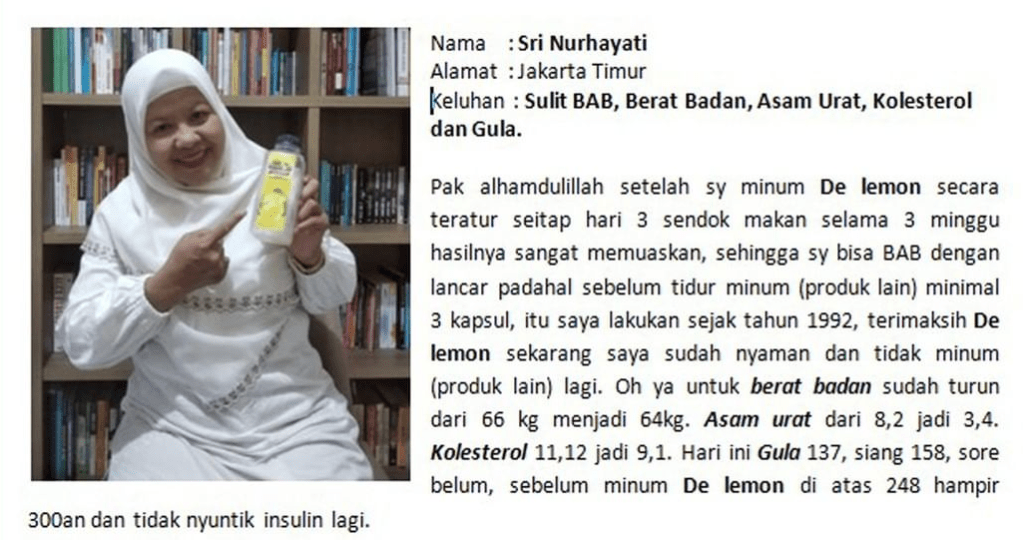 Lemon MIX - Sari Lemon Organik dan Madu Royal Jelly