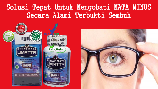 Obat Mata Minus Herbal 100% Alami